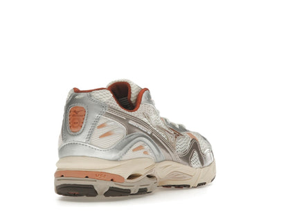 Mizuno Wave Rider 10 White Silver Orange