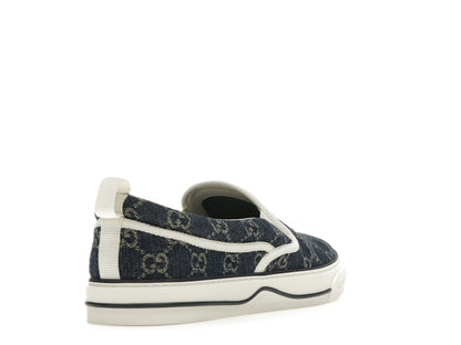 Gucci Tennis 1977 Slip On Denim