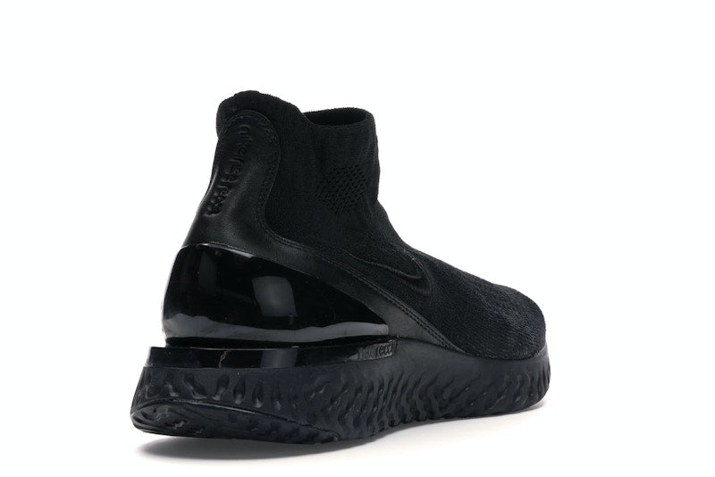 Nike Rise React Flyknit Triple Black