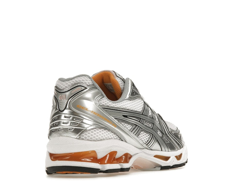 ASICS Gel-Kayano 14 White Pure Sliver Orange