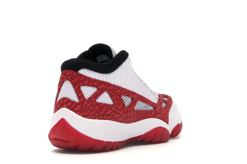 Jordan 11 Retro Low IE White Gym Red