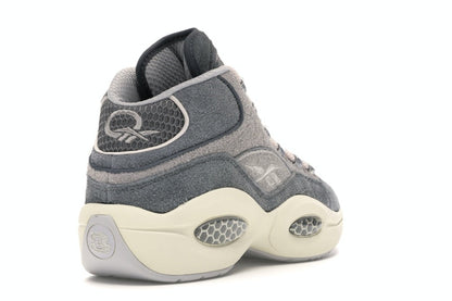Reebok Question Mid Grey Suede