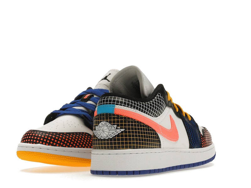 Jordan 1 Low MMD Multi-Color Grid (GS)