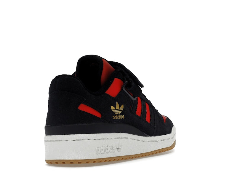 adidas Forum Low Core Black Core Black Vivid Red