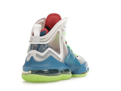 Nike LeBron 19 Dutch Blue Lime Glow (GS)