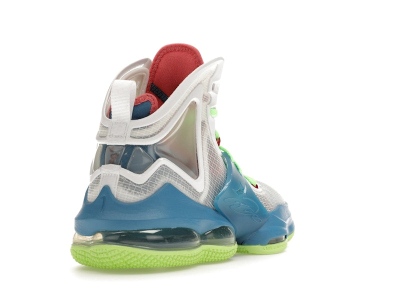 Nike LeBron 19 Dutch Blue Lime Glow (GS)