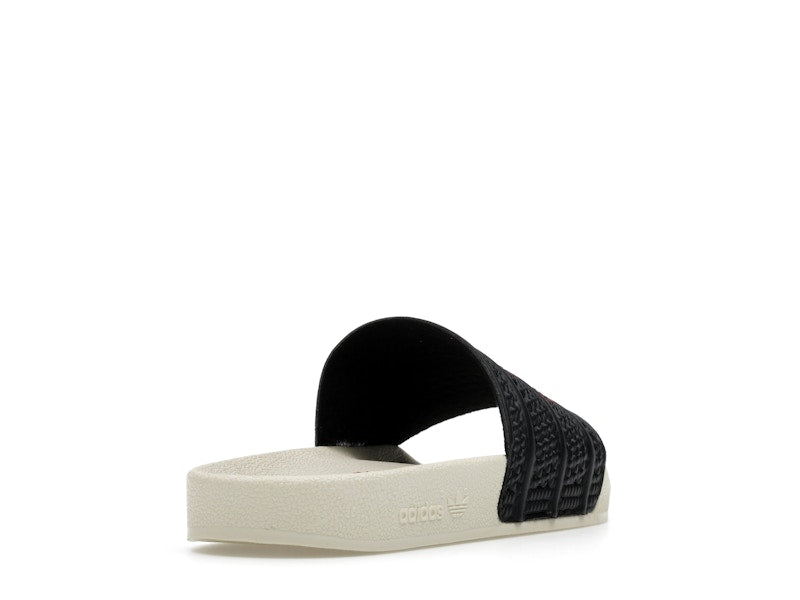 adidas Adilette Slides 100 Thieves Black Red