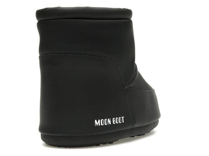 Moon Boot No Lace Rubber Boot Black