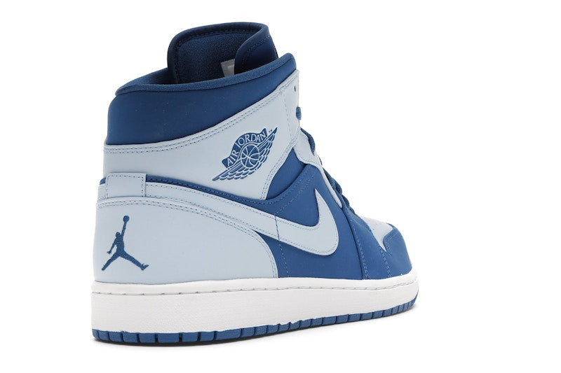 Jordan 1 Retro Mid Team Royal Ice Blue