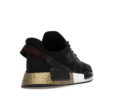 adidas NMD V2 Core Black Gold Metallic