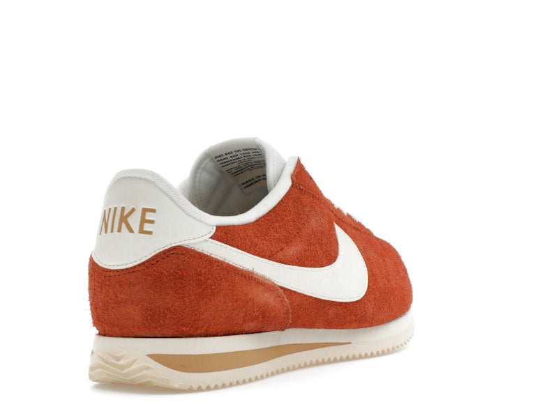 Nike Cortez SE Suede Dark Russet Flax Muslin Sail