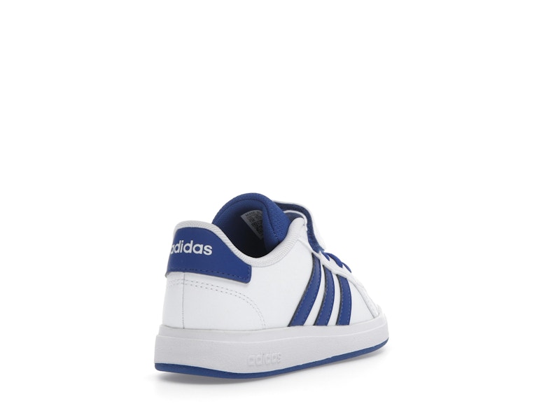 adidas Grand Court 2.0 Cloud White Royal Blue Core Black (PS)