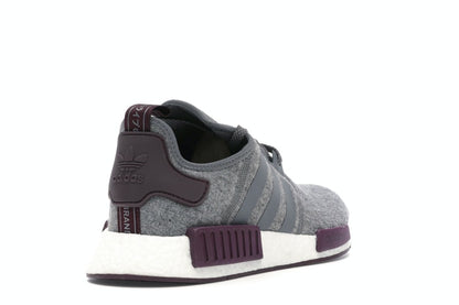 adidas NMD R1 Wool Grey Four Maroon