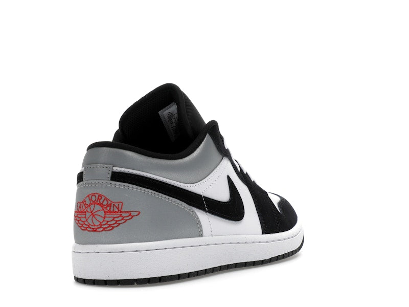 Jordan 1 Low SE White Fire Red Black Matte Silver