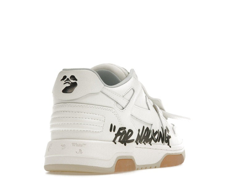OFF-WHITE Out Of Office "OOO" Low "For Walking" White Black (Women's)