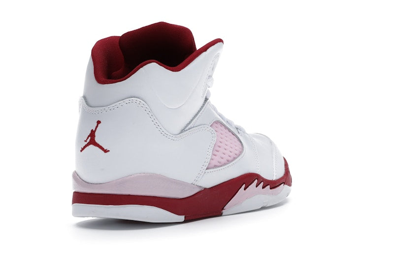 Jordan 5 Retro White Pink Red (PS)