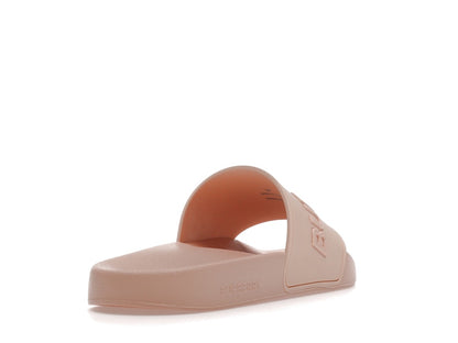Burberry Embossed Logo Slides Peach Pink (Women's)
