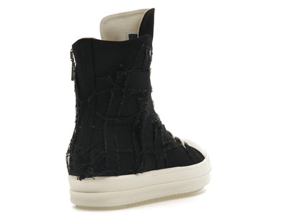 Rick Owens DRKSHDW Slashed Sneaks Black Milk