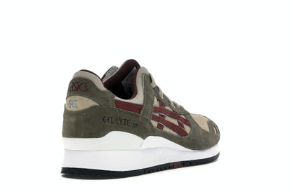 ASICS Gel-Lyte III Patta Birch Burgundy