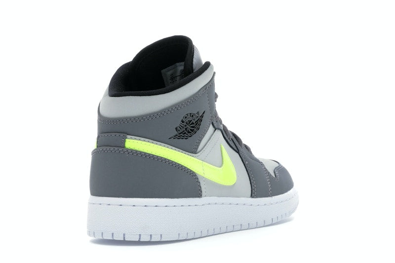 Jordan 1 Mid Gunsmoke Volt (GS)