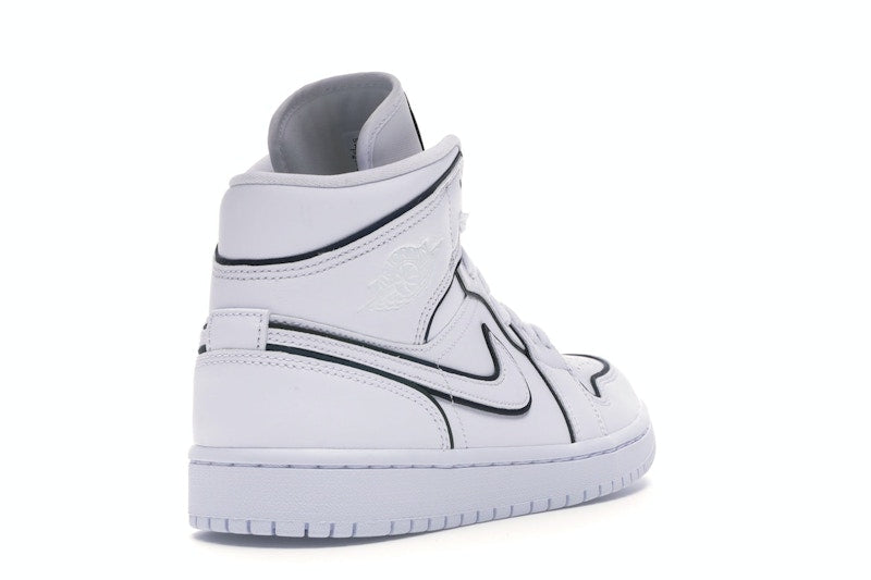 Jordan 1 Mid Iridescent Reflective White (Women's)