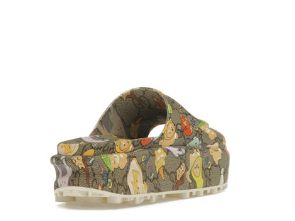 Gucci x Pikarar GG Animal Print Slide Beige Multi (Women's)