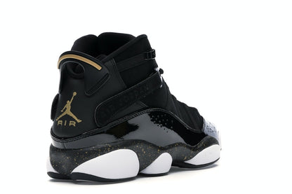 Jordan 6 Rings Black Metallic Gold White