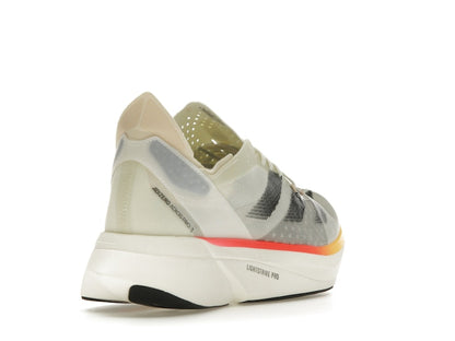 adidas Adizero Adios Pro 3 Ivory Core Black Crystal Sand