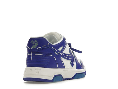 OFF-WHITE Out Of Office Sartorial Stitching White Dark Blue (Women's)