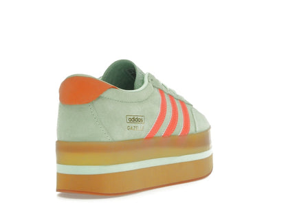 adidas Gazelle Stack Semi Green Spark Solar Orange Gum (Women's)