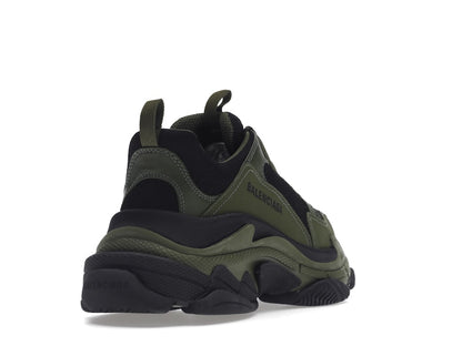 Balenciaga Triple S Dark Green Black