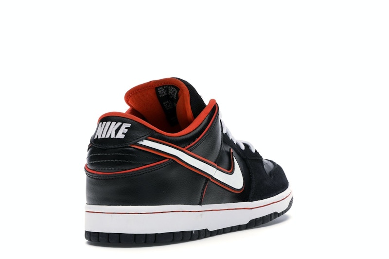 Nike SB Dunk Low Black Orange Blaze