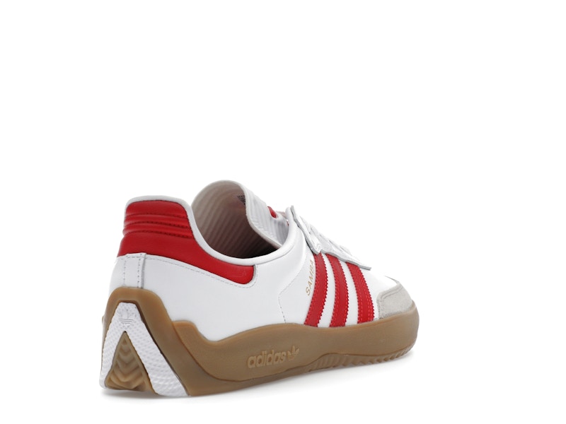 adidas Puig Samba Cloud White Better Scarlet Gum