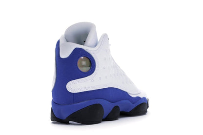 Jordan 13 Retro White Hyper Royal Black (GS)
