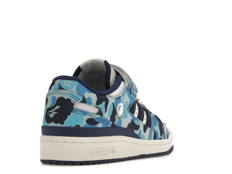 adidas Forum 84 Low Bape 30th Anniversary Blue Camo