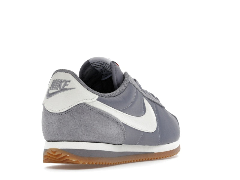 Nike Cortez Textile Cement Grey Gum Light Brown Safety Orange Sail (Women's)