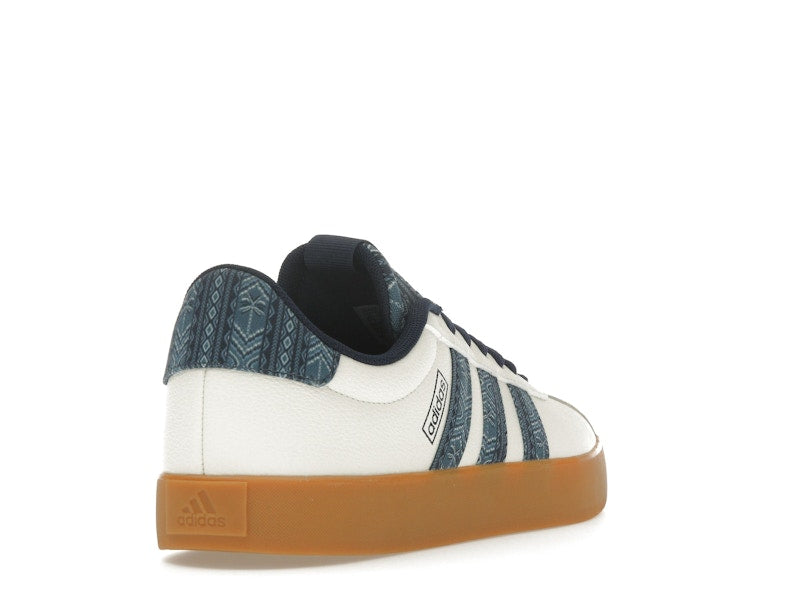 adidas Vl Court 3.0 Off White Night Indigo Gum (Women's)