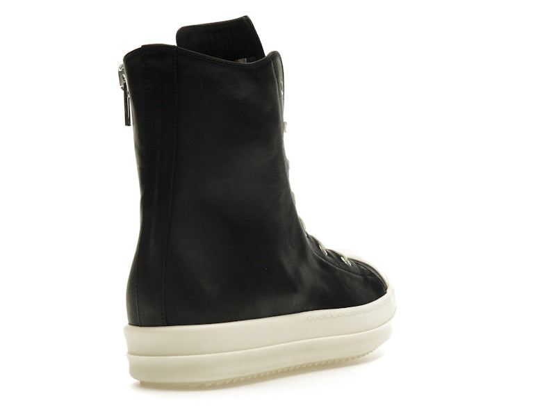 Rick Owens Lido High Sneaks Black Milk