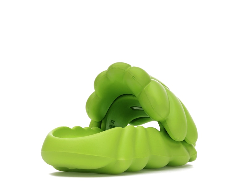 Takashi Murakami Ohana Full-Bloom Slide Lime Zest