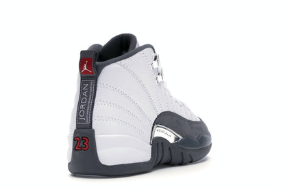 Jordan 12 Retro White Dark Grey (GS)