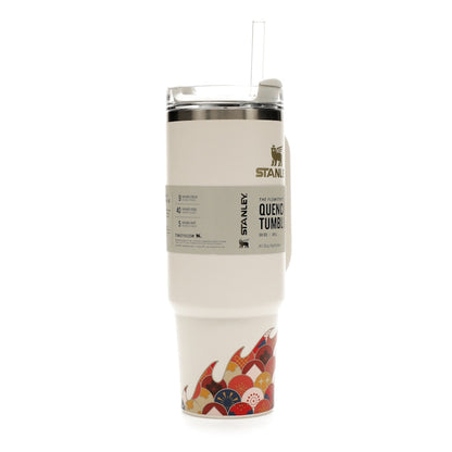 Stanley The Lunar New Year Limited Edition Flowstate Quencher 30oz Tumbler Cream Dragon