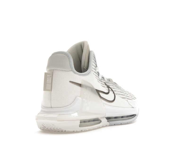 Nike LeBron Witness 6 Summit White Metallic Pewter