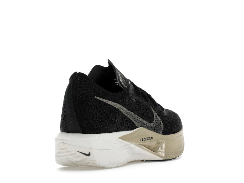 Nike ZoomX Vaporfly 3 Black Metallic Gold Grain (Women's)