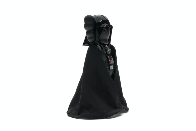 KAWS Star Wars Darth Vader Companion with Cape Vinyl Figure Black