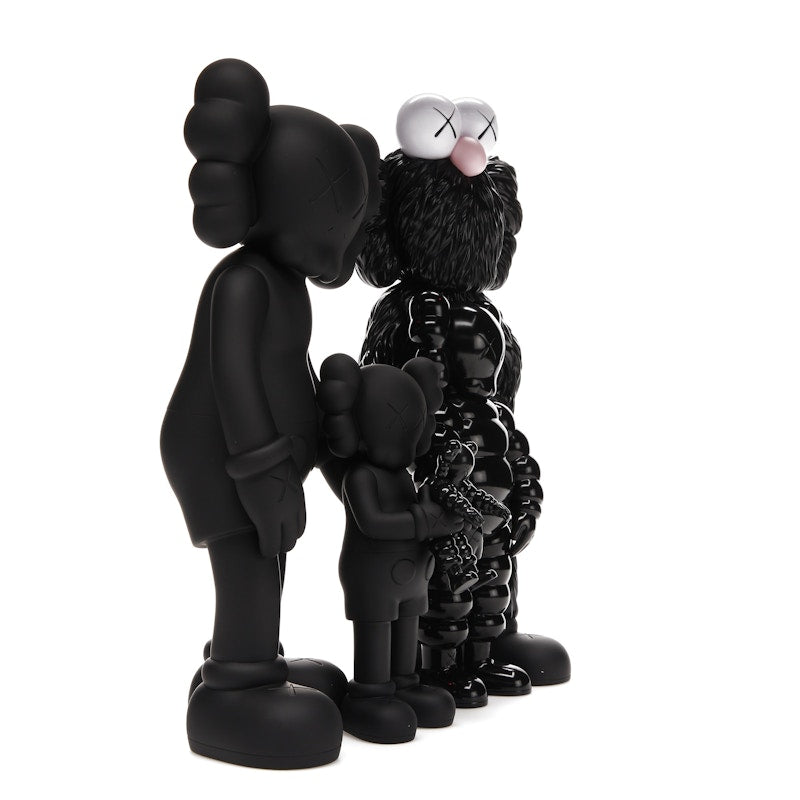KAWS Family Vinyl Figures Black