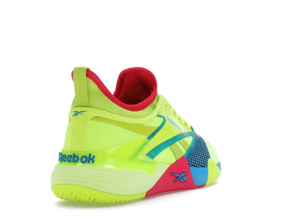 Reebok Nano Court Digital Lime Aqua Bold Pink