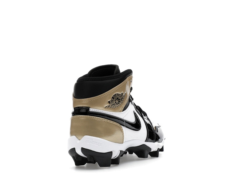 Jordan 1 Mid Cleat Patent Gold Toe (GS)