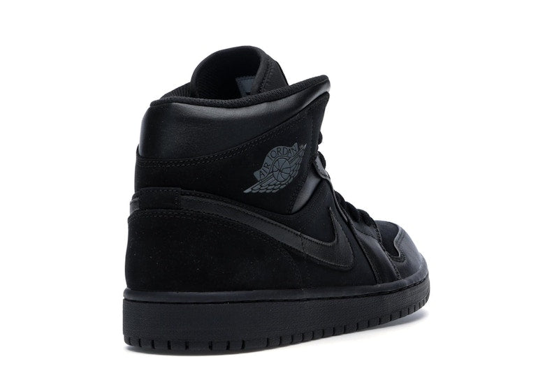Jordan 1 Mid Triple Black (2018)