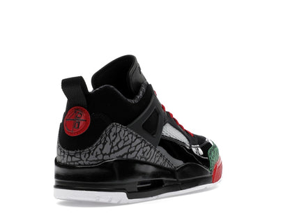 Jordan Spizike Low Black Classic Green White Varsity Red