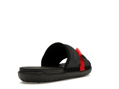 Jordan Super Play Slide Black University Red
